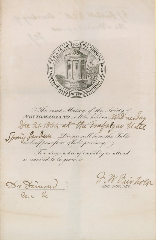 Société des Noviomagiens - English School