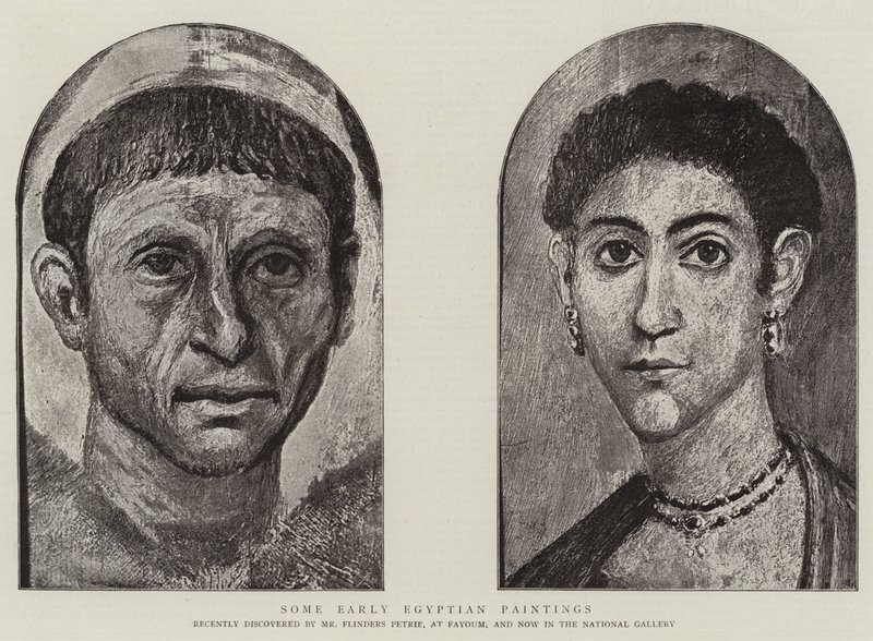 Quelques peintures égyptiennes anciennes - English School
