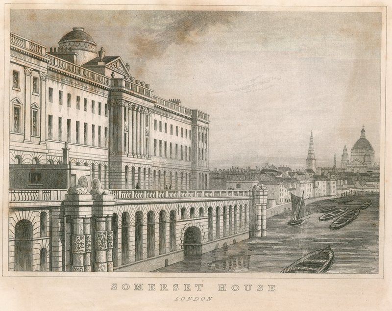 Somerset House, The Strand, Londres - English School