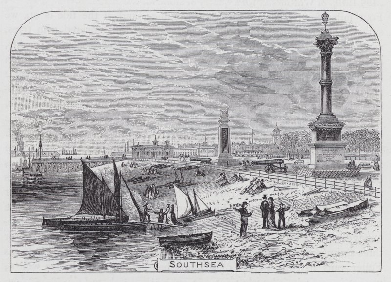 Southsea (gravure) - English School