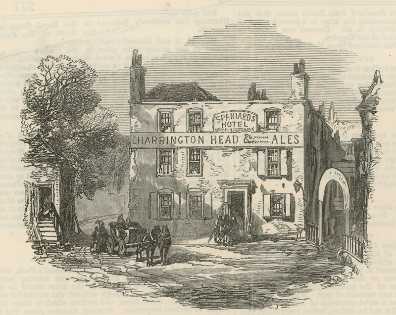 Hôtel des Espagnols, Hampstead Heath, Londres - English School