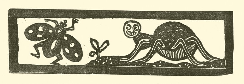 Araignée et mouche - English School