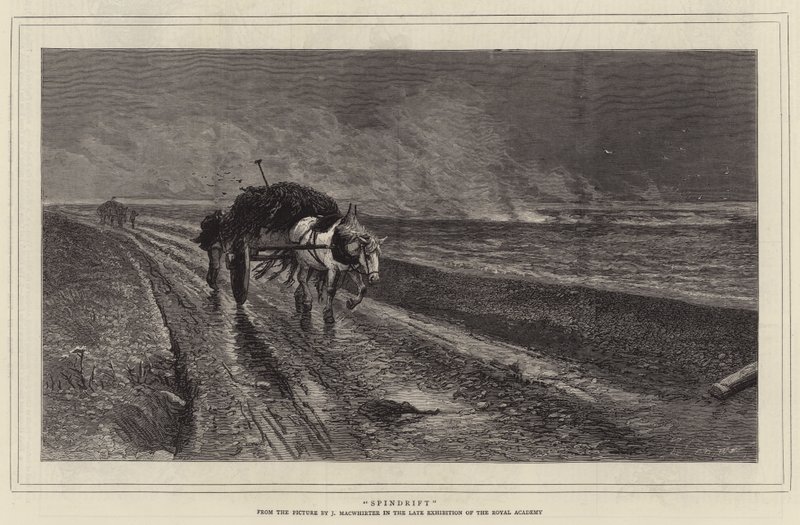 Spindrift (gravure) - English School