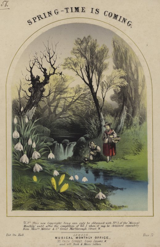 Le printemps arrive - English School