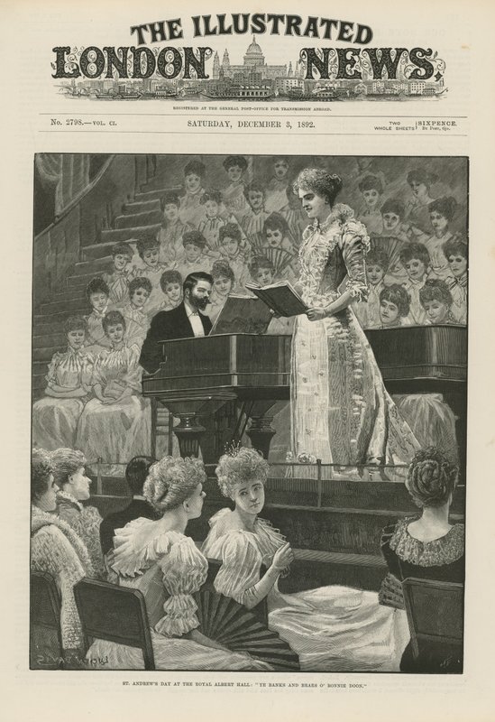 Jour de la Saint-André au Royal Albert Hall - English School