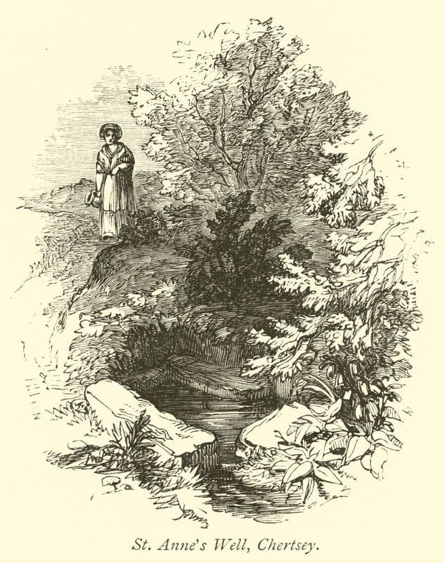Puits de Sainte-Anne, Chertsey - English School