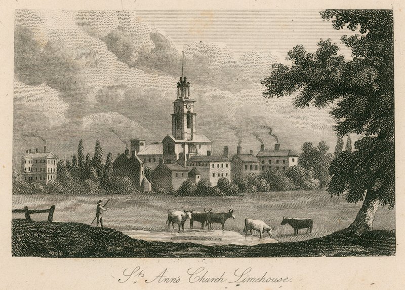Église de St Ann, Limehouse, Londres - English School