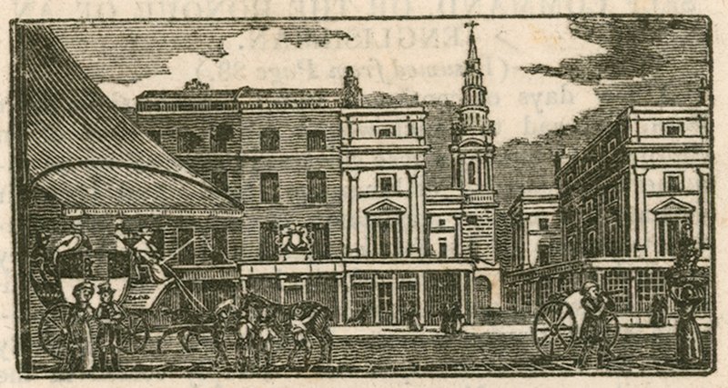 Église St Brides, Fleet Street, Londres - English School