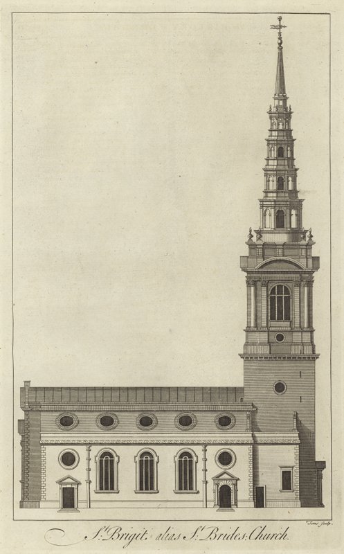 Église St Brides, Londres - English School