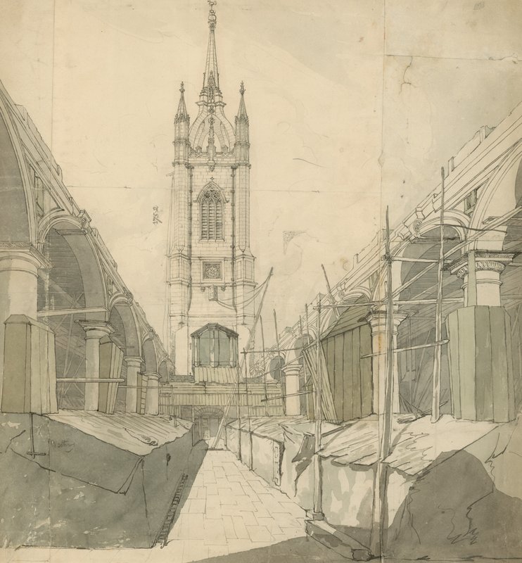 St Dunstan-in-the-East, Londres - English School