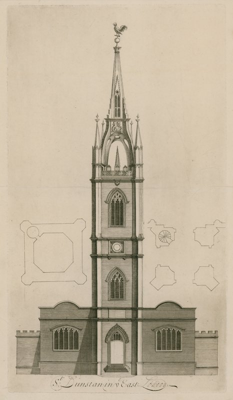 St Dunstan in the East, Londres - English School