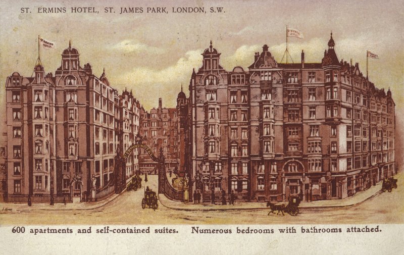 Hôtel St Ermins, St James Park, Londres, Sud-Ouest - English School