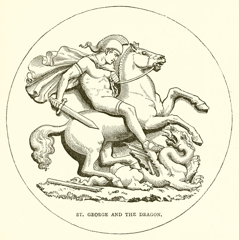 Saint Georges et le Dragon - English School