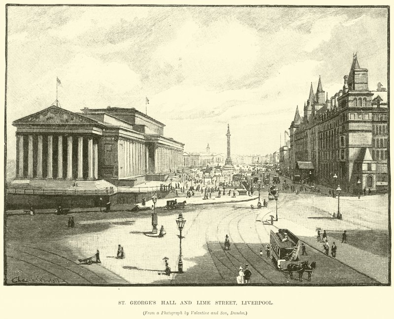 Salle Saint-Georges et Rue Lime, Liverpool - English School