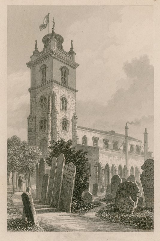 Saint Gilles, Cripplegate, Londres - English School