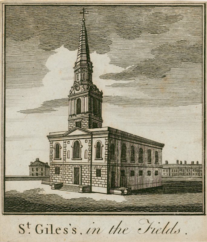 St Giles in the Fields, Londres - English School