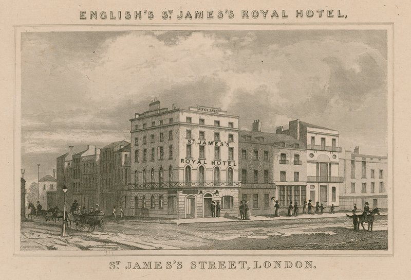 St Jamess Royal Hotel, St Jamess Street, Londres - English School