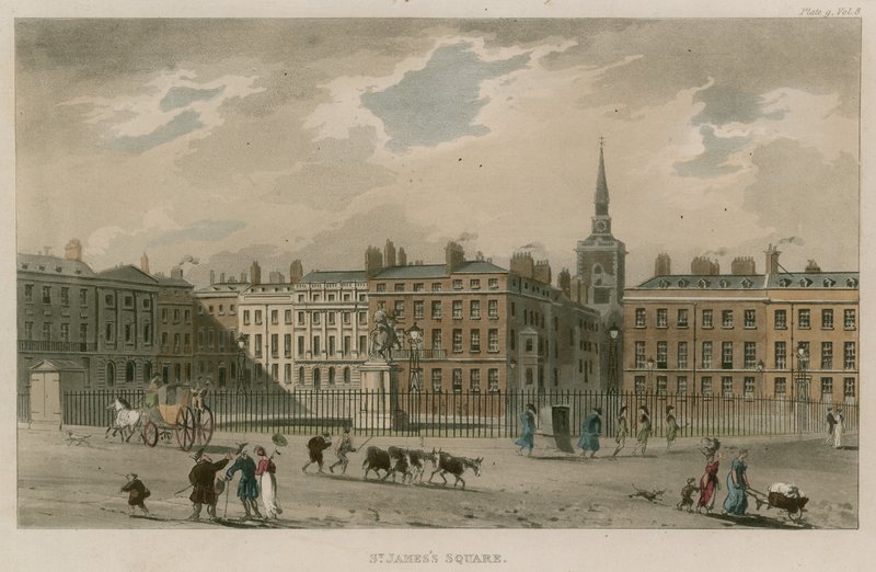 St Jamess Square, Londres - English School