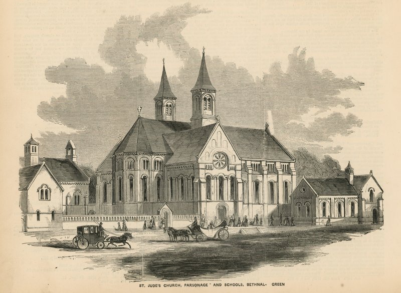 Église St Jude à Bethnal Green - English School