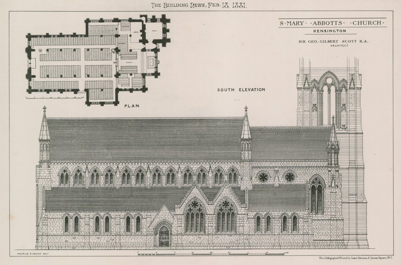 Église St Mary Abbotts, Kensington - English School