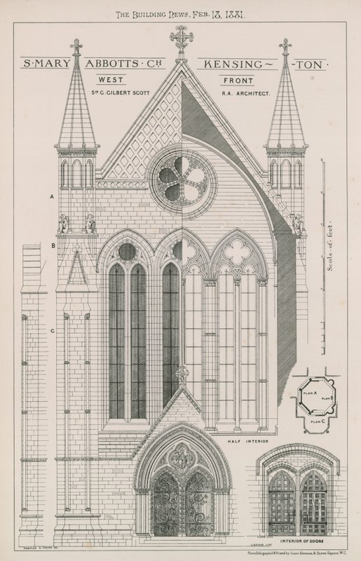 Église St Mary Abbotts, Kensington - English School