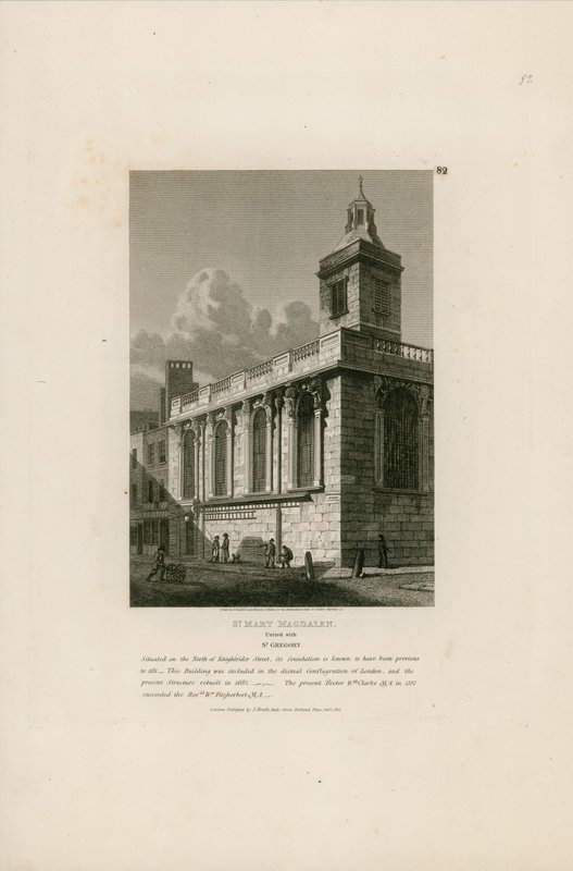 Sainte Marie-Madeleine, unie avec Saint Grégoire, Knightrider Street, Londres - English School