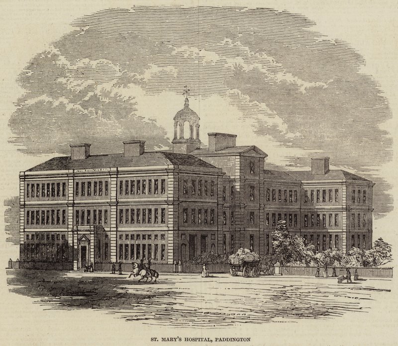 Hôpital Sainte-Marie, Paddington (gravure) - English School