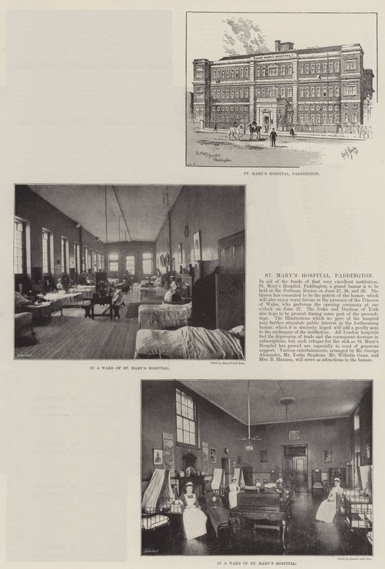 Hôpital Sainte-Marie, Paddington (lithographie) - English School