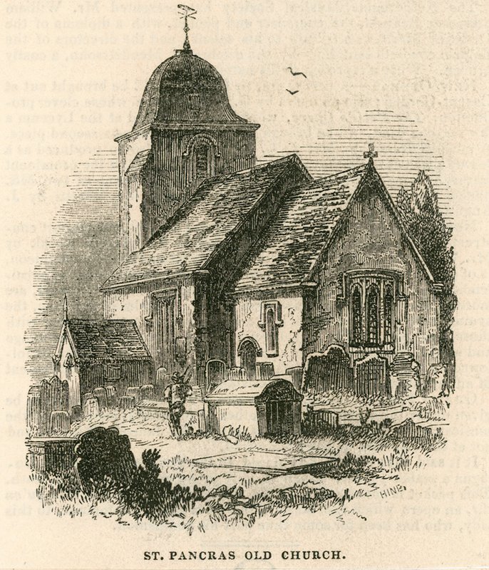 Ancienne église Saint-Pancras, Londres - English School