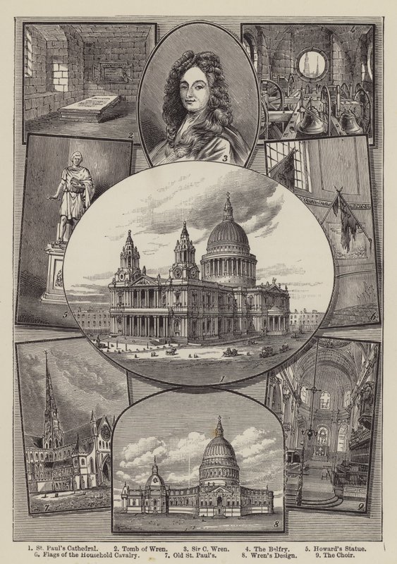 Cathédrale Saint-Paul (gravure) - English School