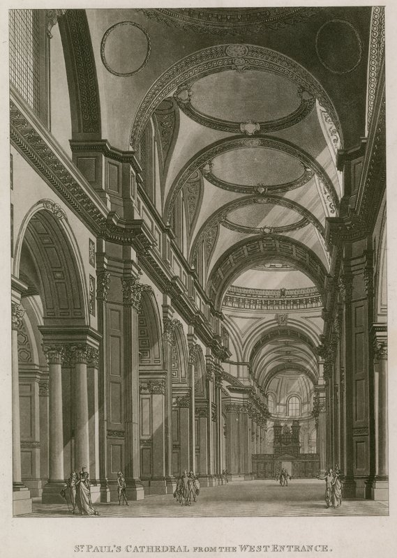 Cathédrale Saint-Paul, Londres, depuis l
