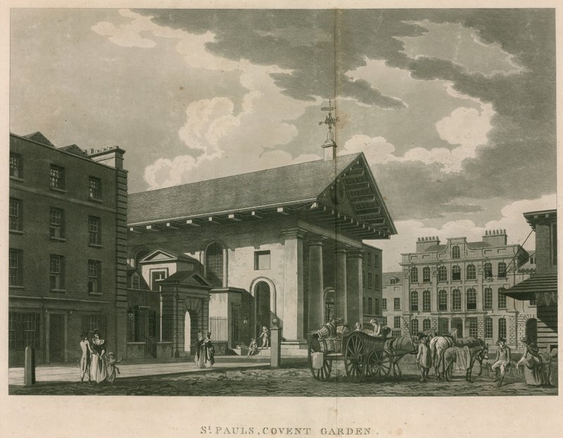 St Pauls, Covent Garden, Londres - English School