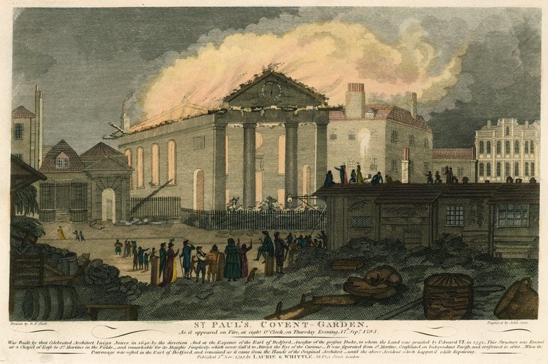 St Pauls, Covent Garden, Londres, tel qu
