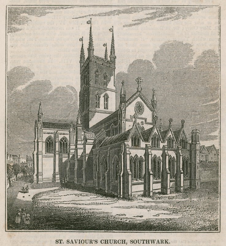 Église St Saviours, Southwark, Surrey - English School