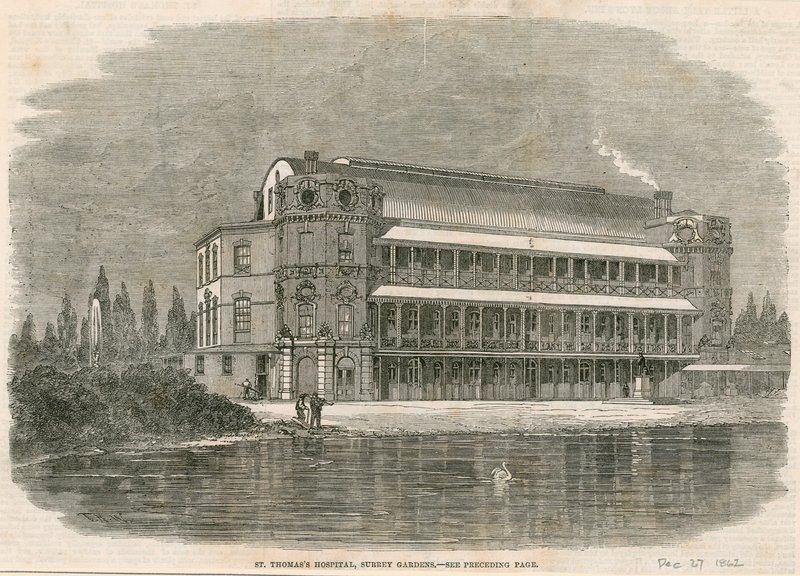 Hôpital St Thomas, Surrey Gardens, Londres - English School