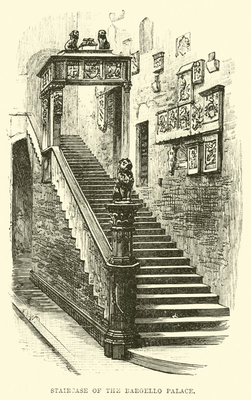 Escalier du Palais Bargello - English School