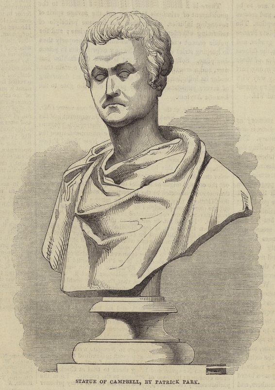 Statue de Campbell, par Patrick Park - English School