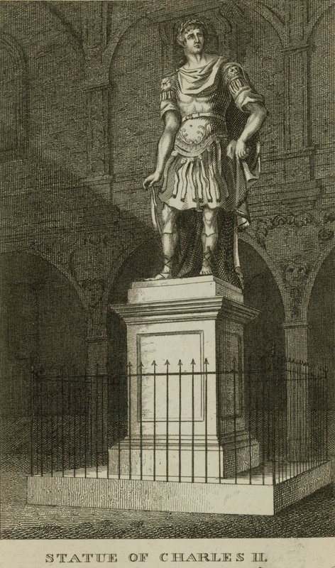 Statue de Charles II - English School