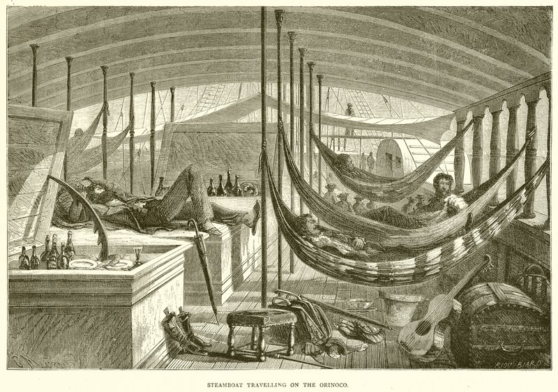 Voyage en bateau à vapeur sur l