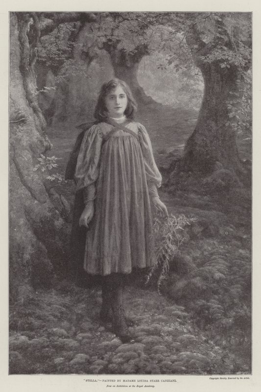 "Stella," maintenant en exposition à la Royal Academy - English School
