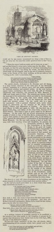 Église de Stepney (gravure) - English School