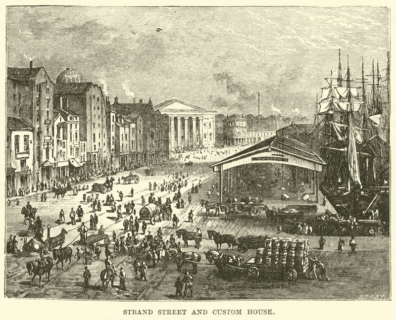 Rue du Strand et Douane - English School