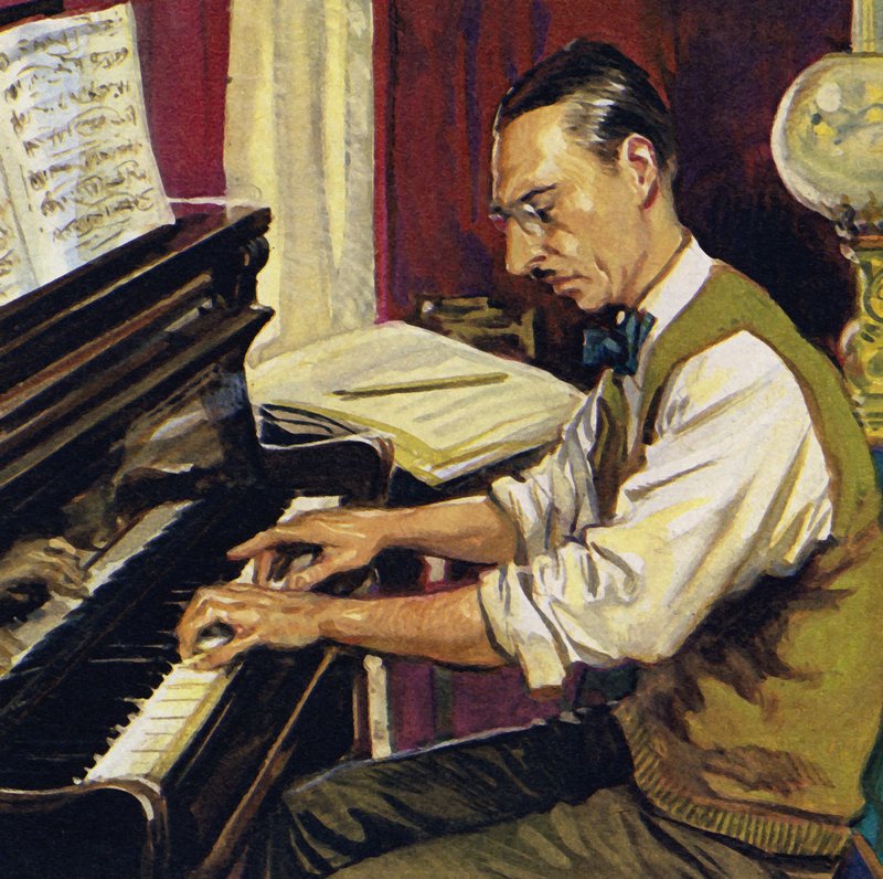 Stravinsky a pris quelques leçons de Rimsky-Korsakov - English School