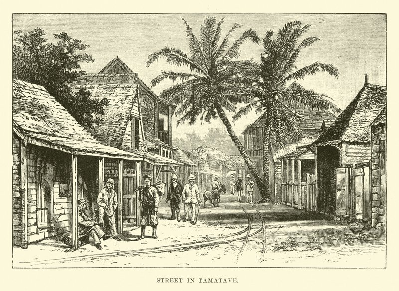 Rue à Tamatave - English School