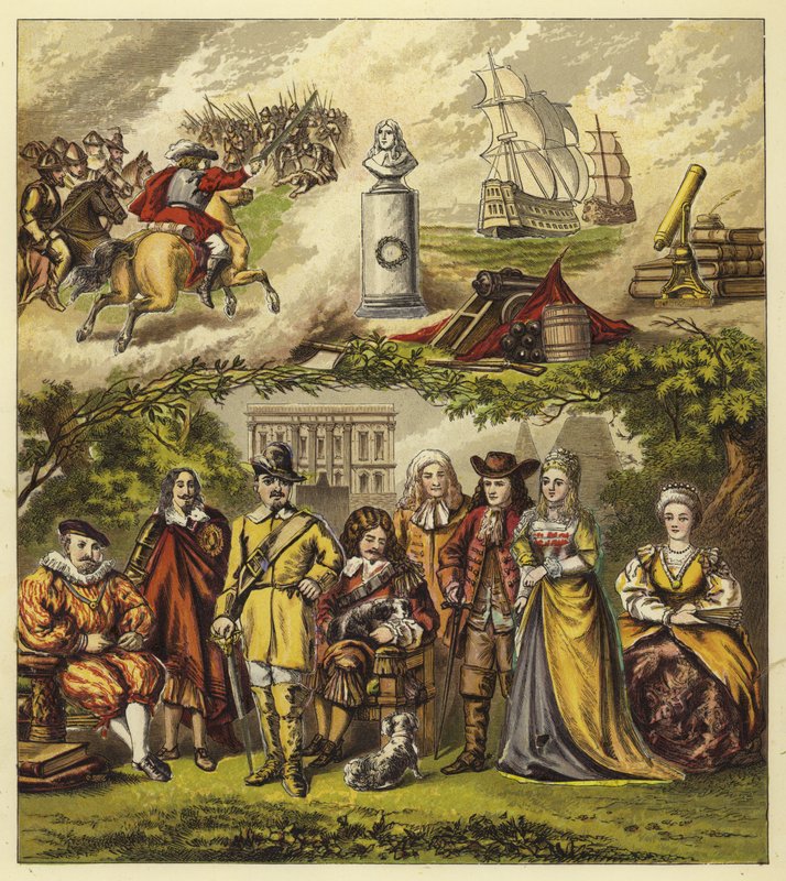 Stuarts, Commonwealth et Maison d