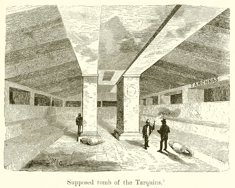 Supposée Tombe des Tarquins - English School
