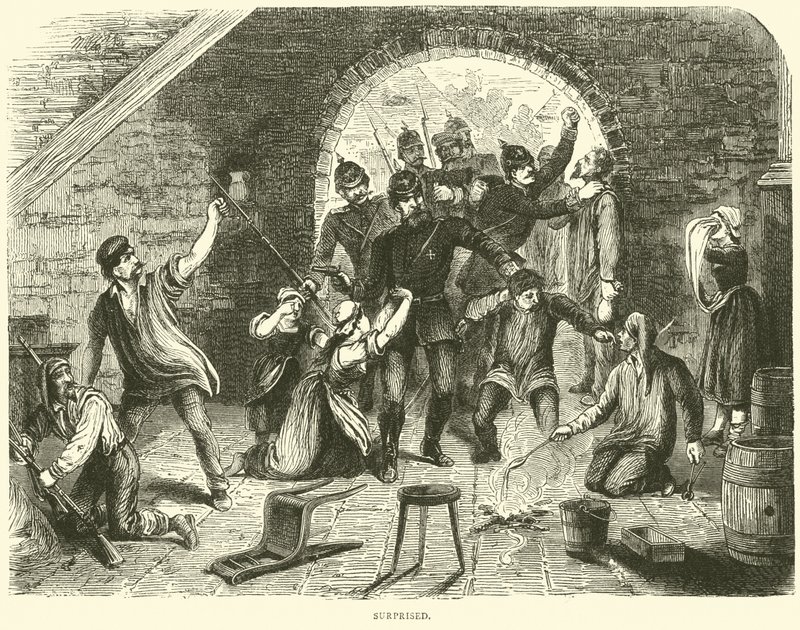 Surpris, janvier 1871 - English School