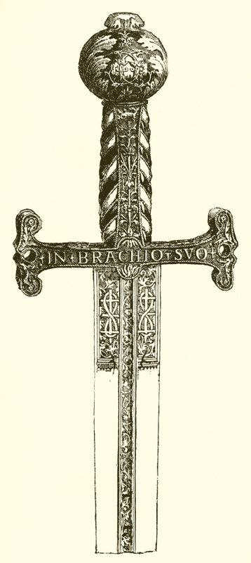 Épée du roi François Ier - English School