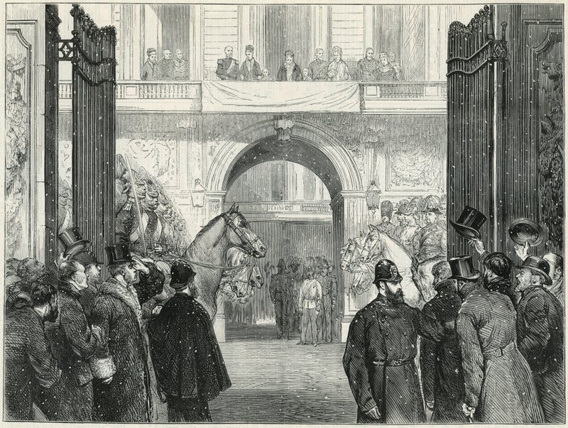 Prendre congé de la population - English School