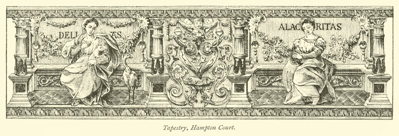 Tapisserie, Hampton Court - English School